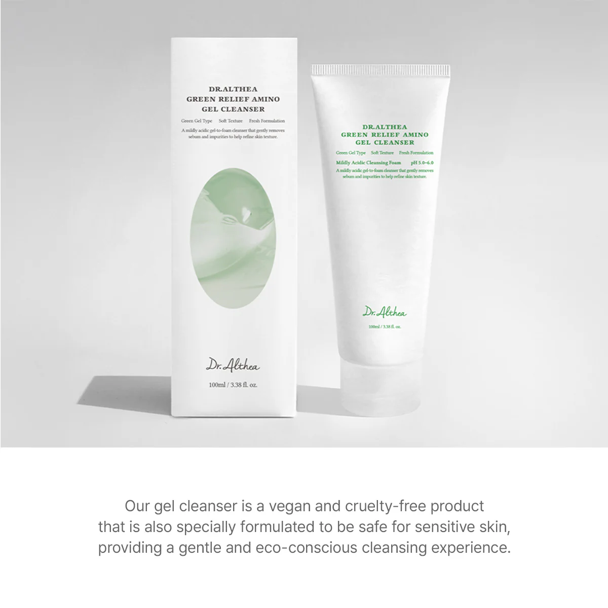 Green Relief Amino Gel Cleanser - Image 4
